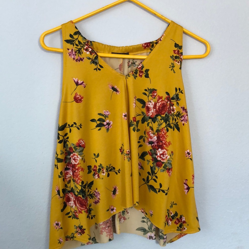 Yellow Flower Top